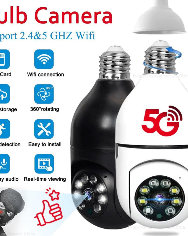 Wireless CCTV Light Bulb