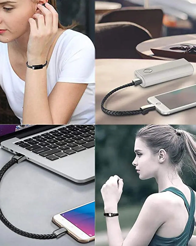 Bracelet USB Charging Micro Cable