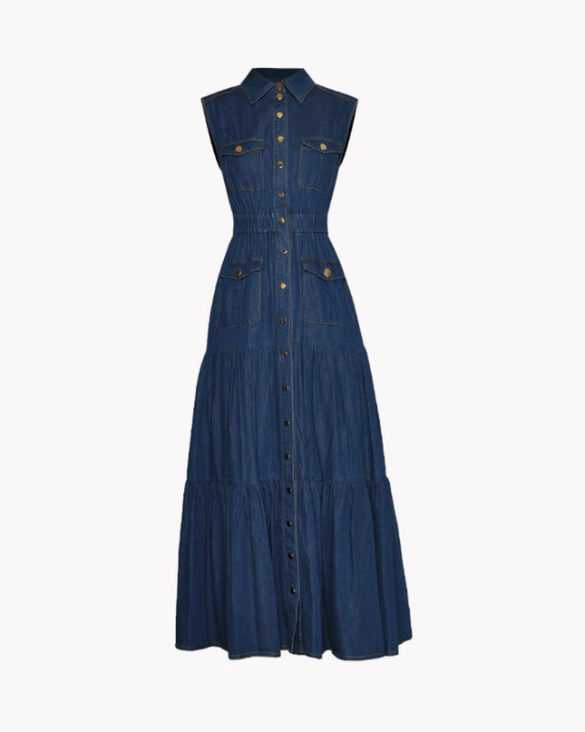 Denim Midi Dress