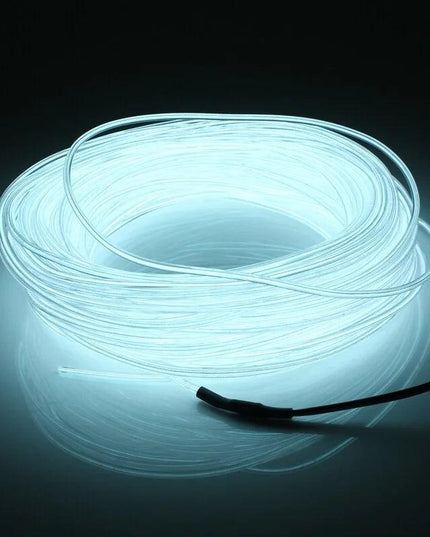 Neon LED Light Glow EL Wire String Strip Rope Tube Decor Car Party + Controller