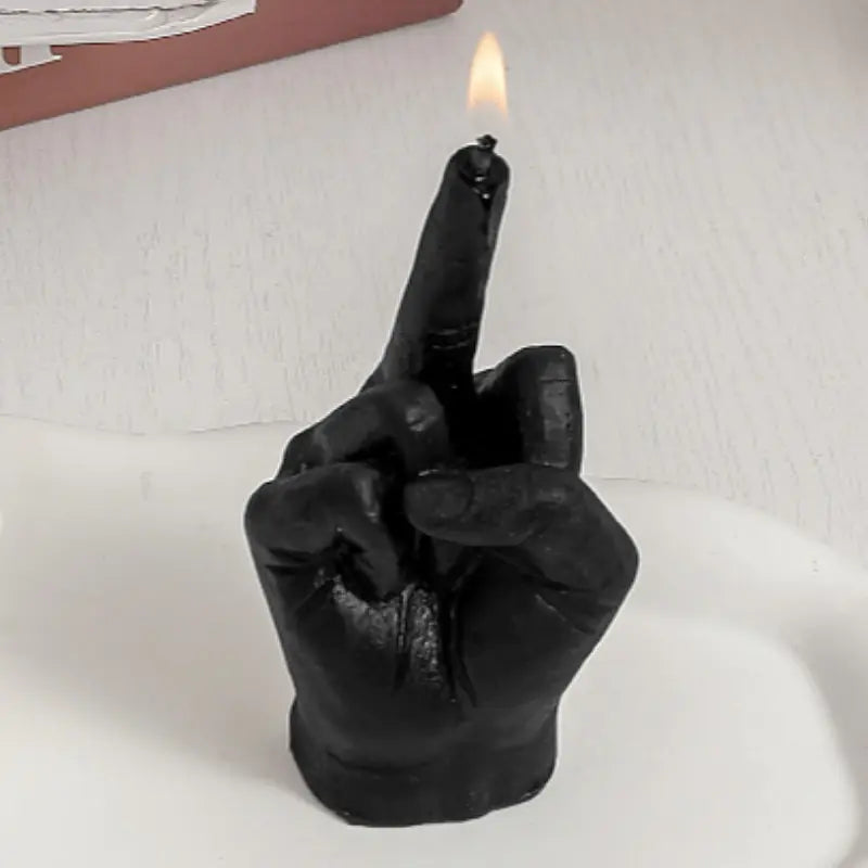 Creative Middle Finger Shaped Scented Candles