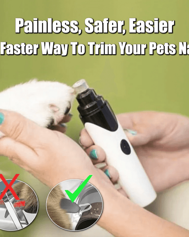 Rechargeable Pet Nail Grinder