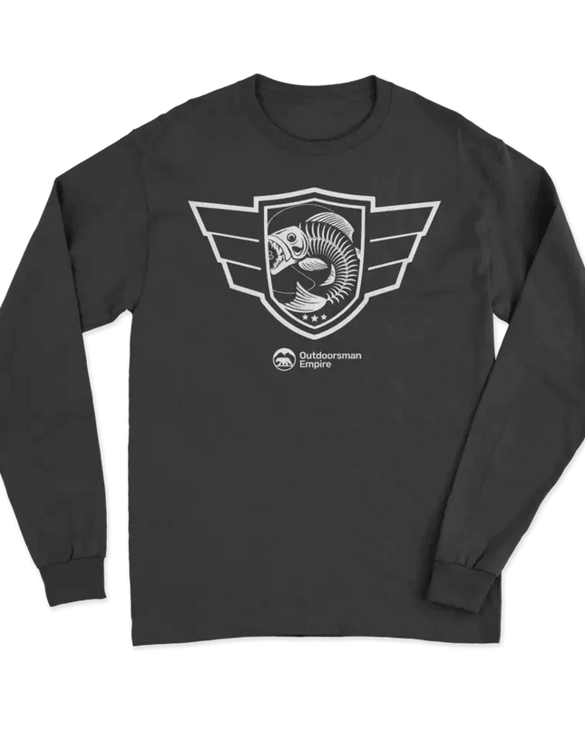 Fishing Air Force Men Long Sleeve Shirt