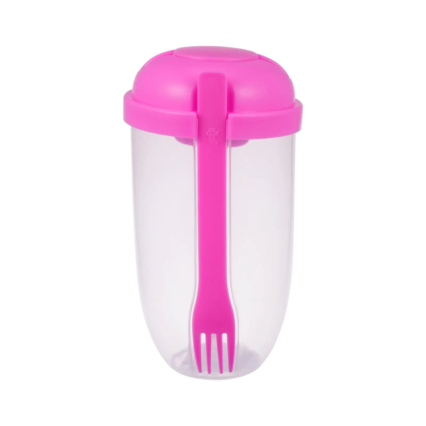 Cup Container with Fork Set