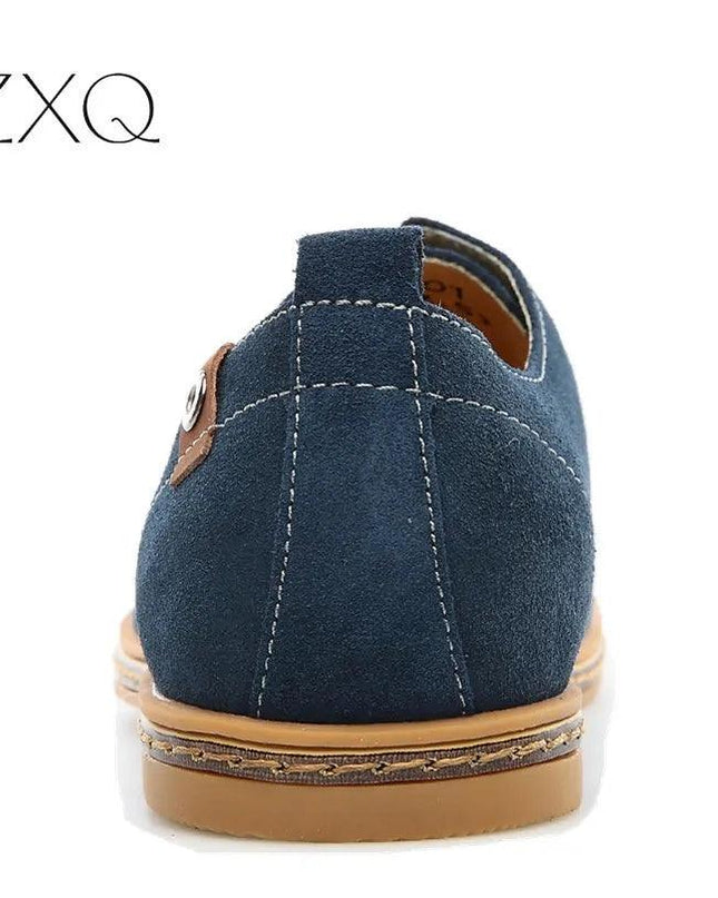 Suede Oxfords Leather Shoes