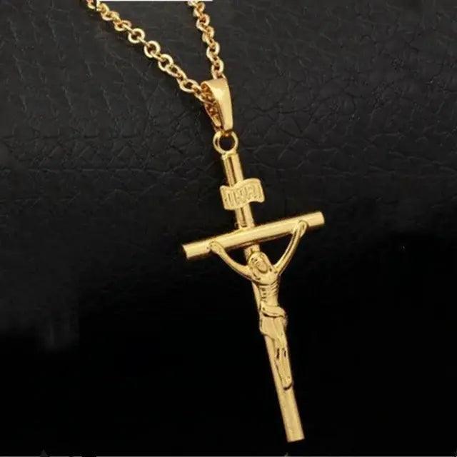 Religious Jesus Cross Necklace