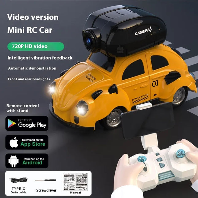 Full Scale Mini Wireless WIFI With Camera Children's Toy RC Racing Car Model