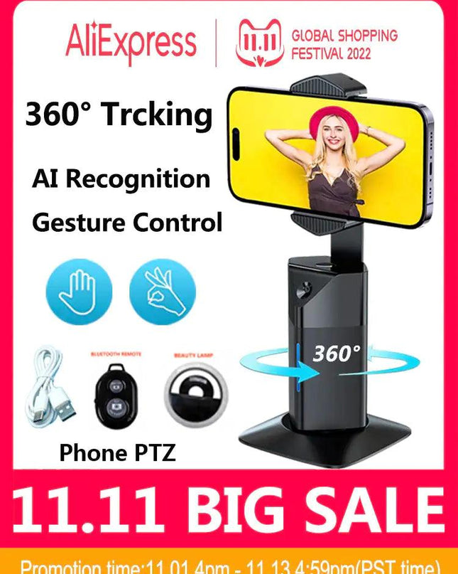 Auto Face Tracking Phone Selfie Stick