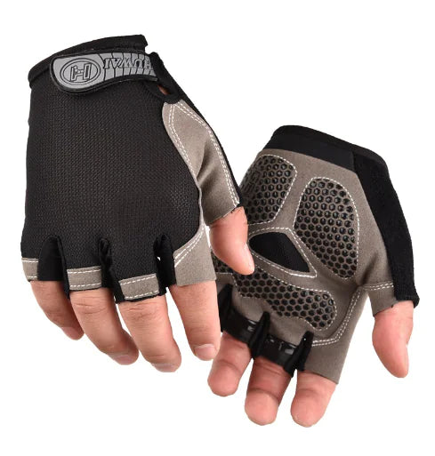 Winter Half-Finger Cycling Gloves