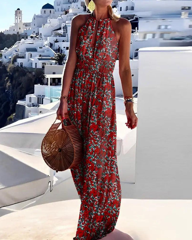 Sleeveless Bohemian Dress