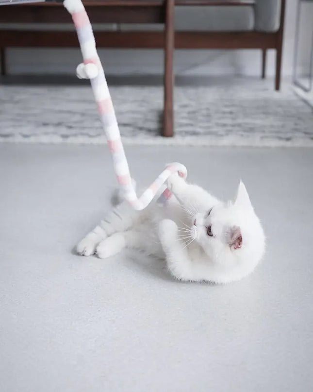 Toy Feather Cat Teaser Wand
