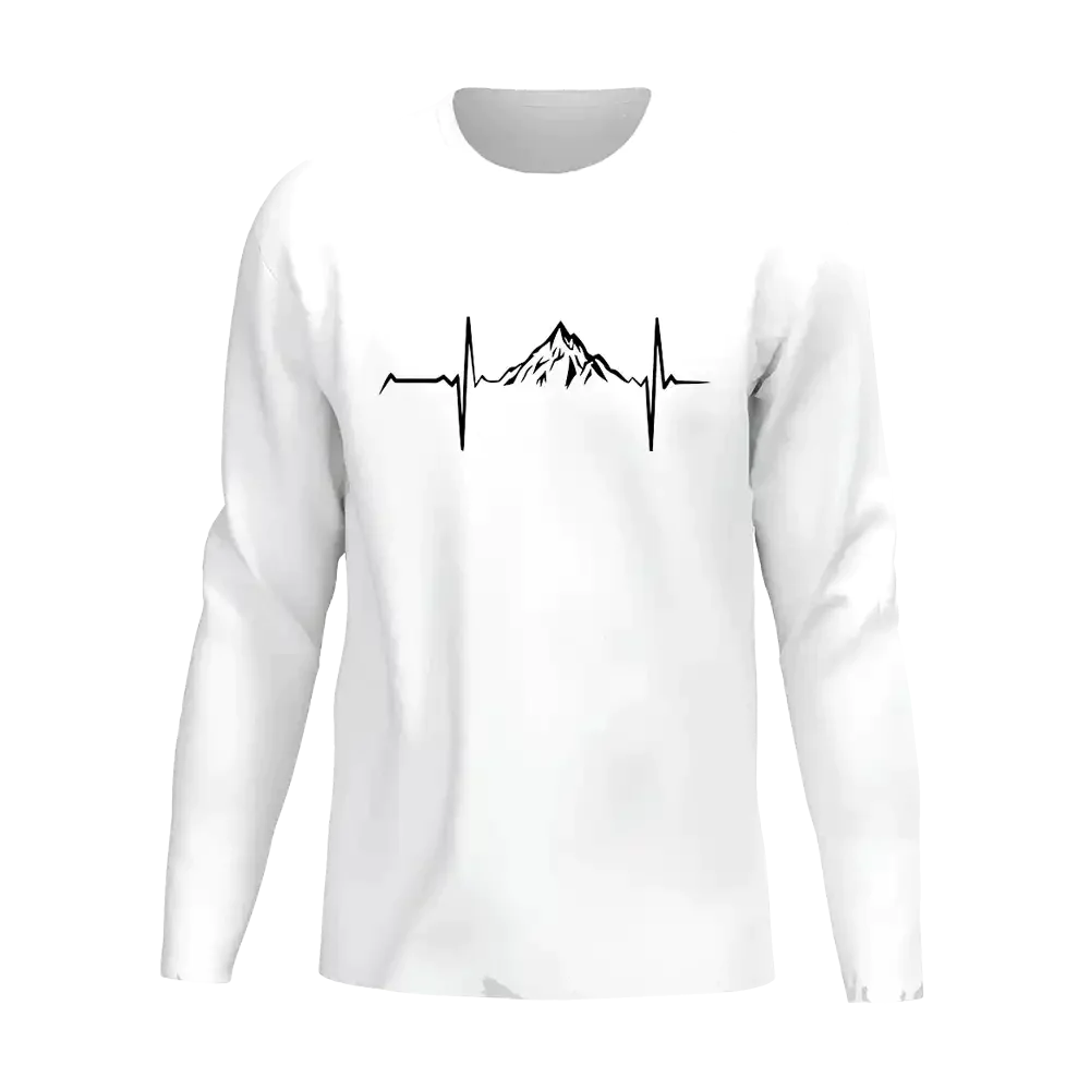 Heartbeat V1 Men Long Sleeve Shirt