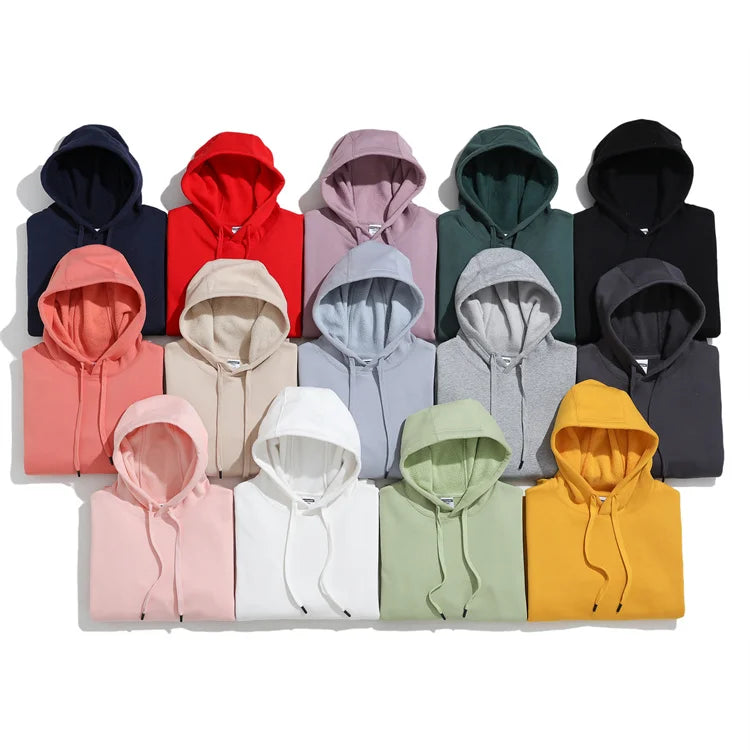 American Fashionable Unisex Off-Shoulder Hooded Sweatshirts