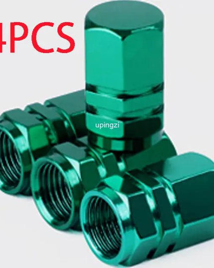 Aluminum Alloy Car Wheel Tire Valve Caps