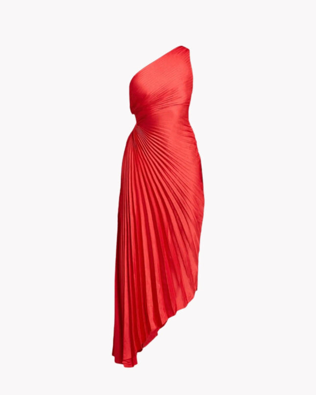 One Shoulder Asymmetrical Dress