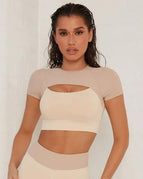 Khaki Short Sleeves / Medium