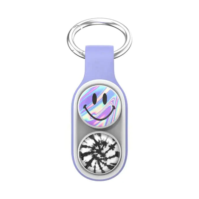 Fingertip Rotary Elastic Magnet Keychain