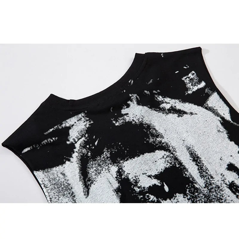 Horror Portrait Tank Top