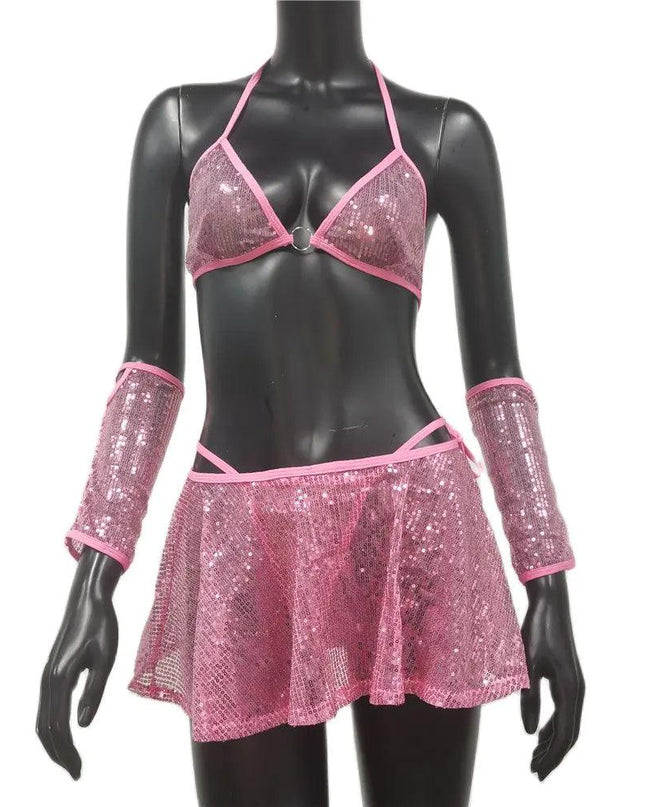 Nightclub Suit Erotic Costumes