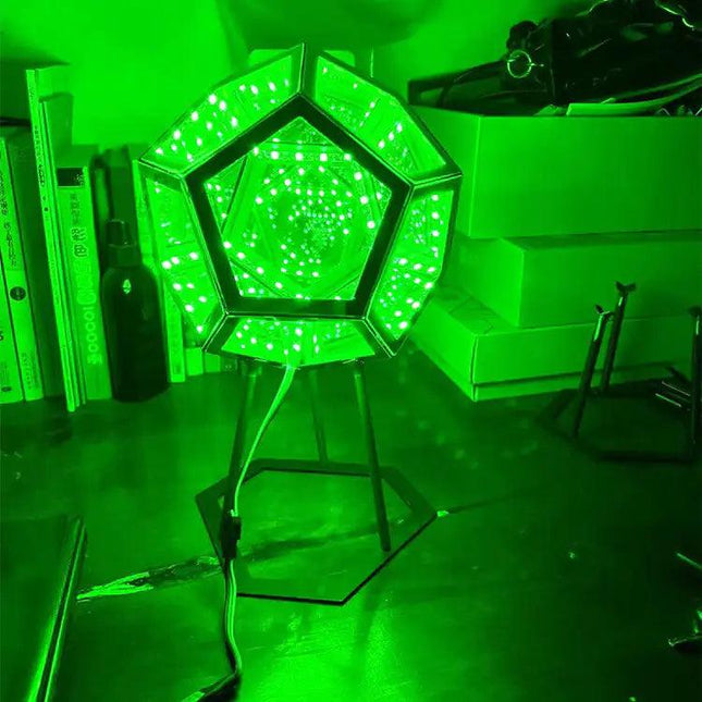 The InfiniteX Dodecahedron Color Art Light