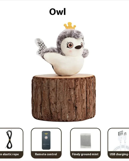 Remote Control Pet Bird Owl Toy