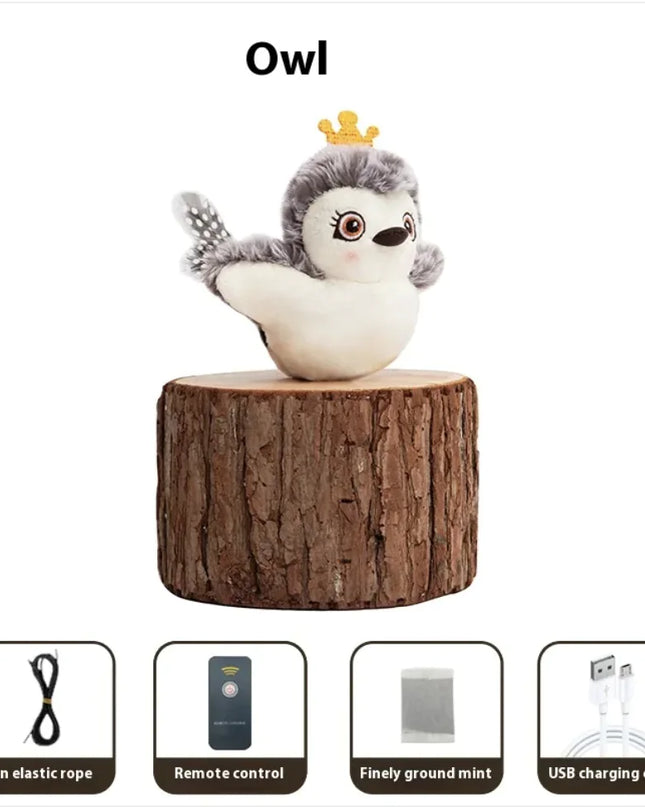Remote Control Pet Bird Owl Toy