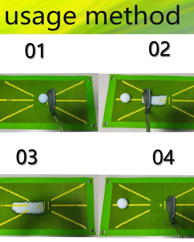 Golf Training Mat for Swing Detection