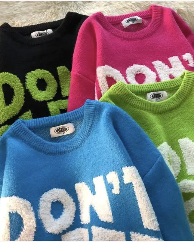 Korean-Style Knitted Sweater