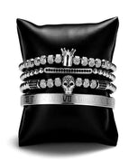 Silver Skull Set-6DR