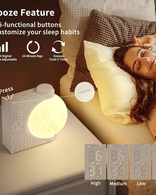 Seven-color Atmosphere Moon Light Three-speed Dimming