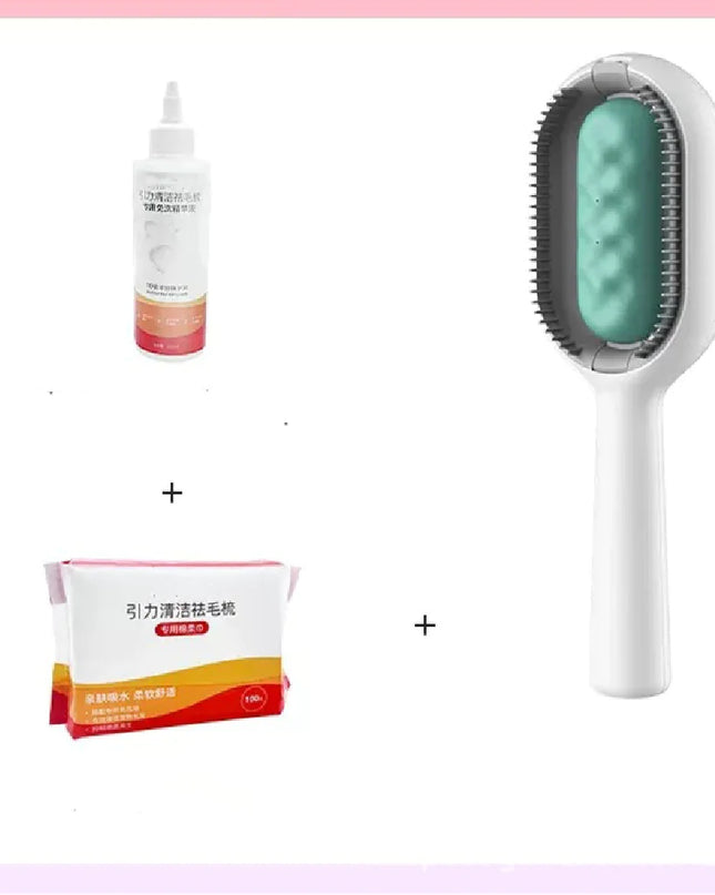 Water-Injecting Hair Removal Comb