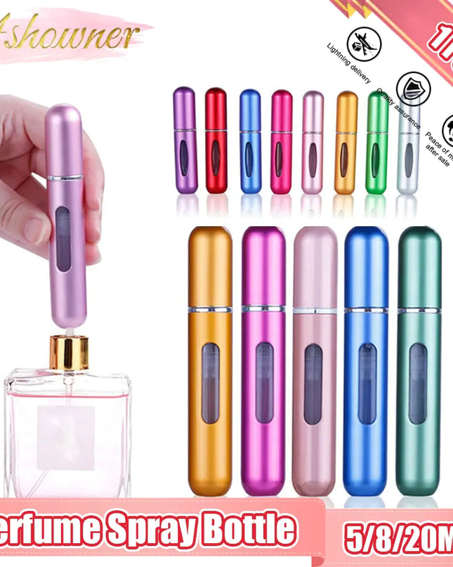 Refillable Aluminum Perfume Bottle