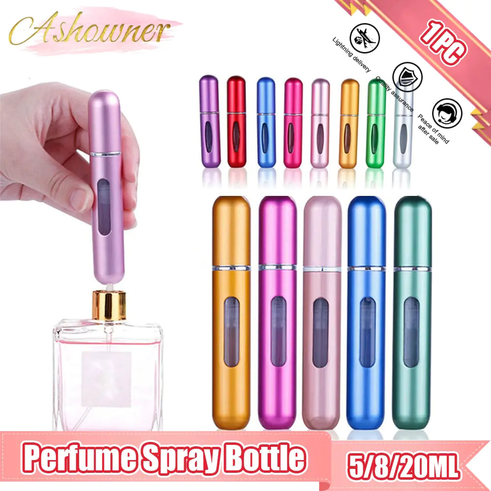 Refillable Aluminum Perfume Bottle