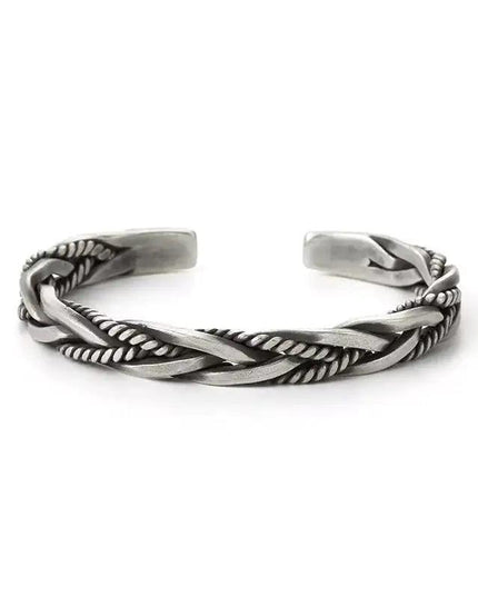 Braided Bangle Bracelet