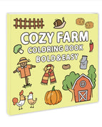 Comfortable Farm Coloring Book