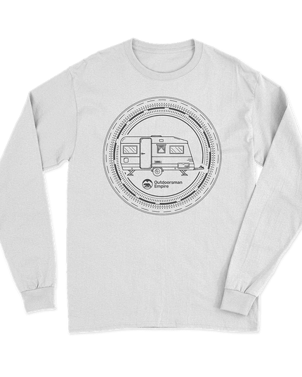 Camping Kaleidoscope Long Sleeve Shirt