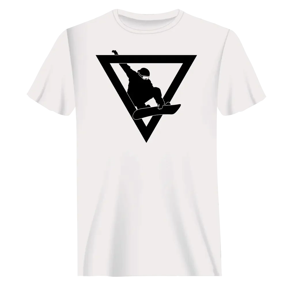 Snowboarder Geometry T-Shirt