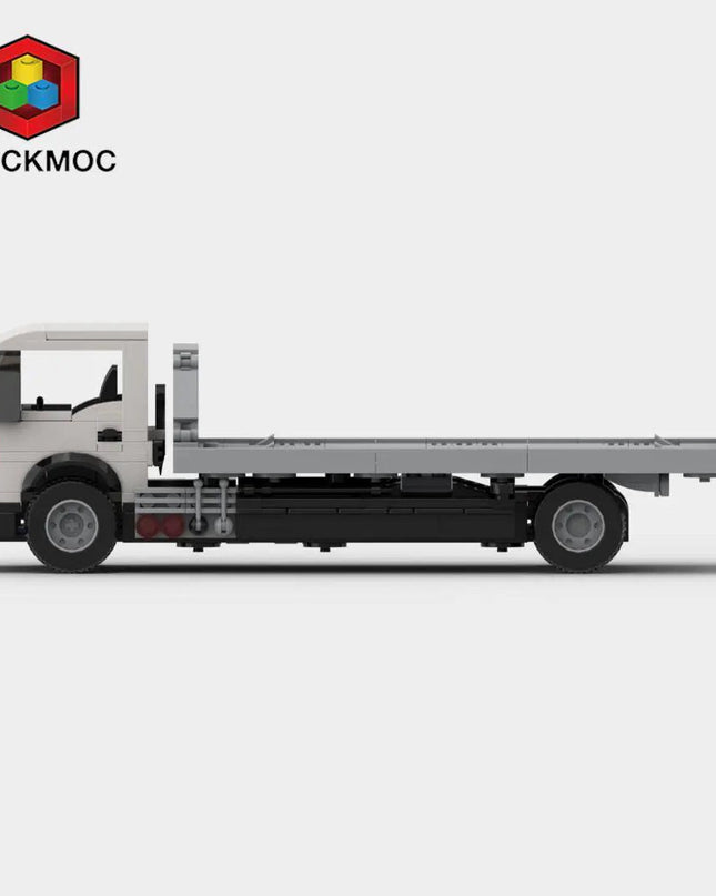 Rescue Flatbed Trailer Brick Toy