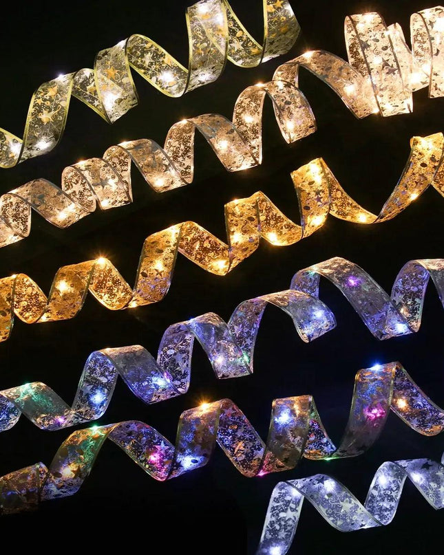 Ribbon Fairy Christmas Lights