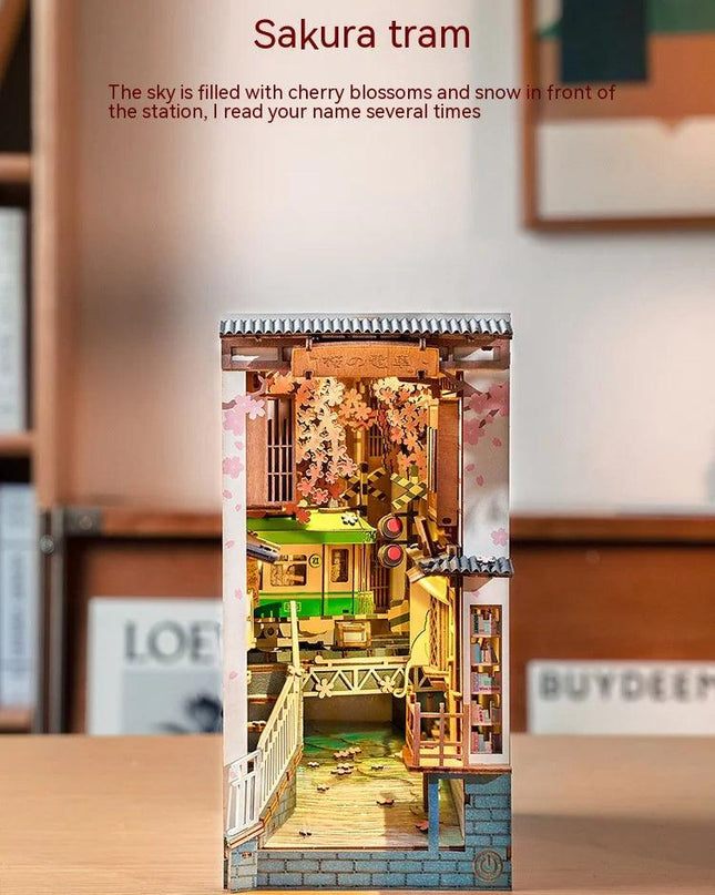 DIY Dollhouse Book Nook