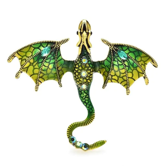 Baby Enamel Dragon Brooches For Women/Men