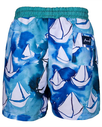 Anemoss Sailboats Swim Trunk