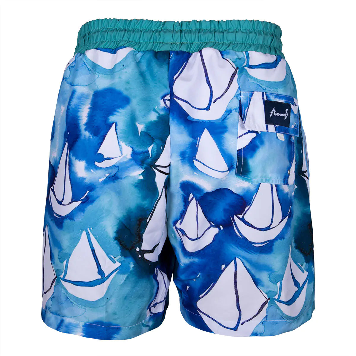 Anemoss Sailboats Swim Trunk