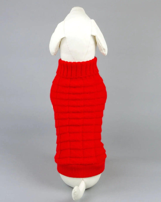 Solid Color Dog Sweater