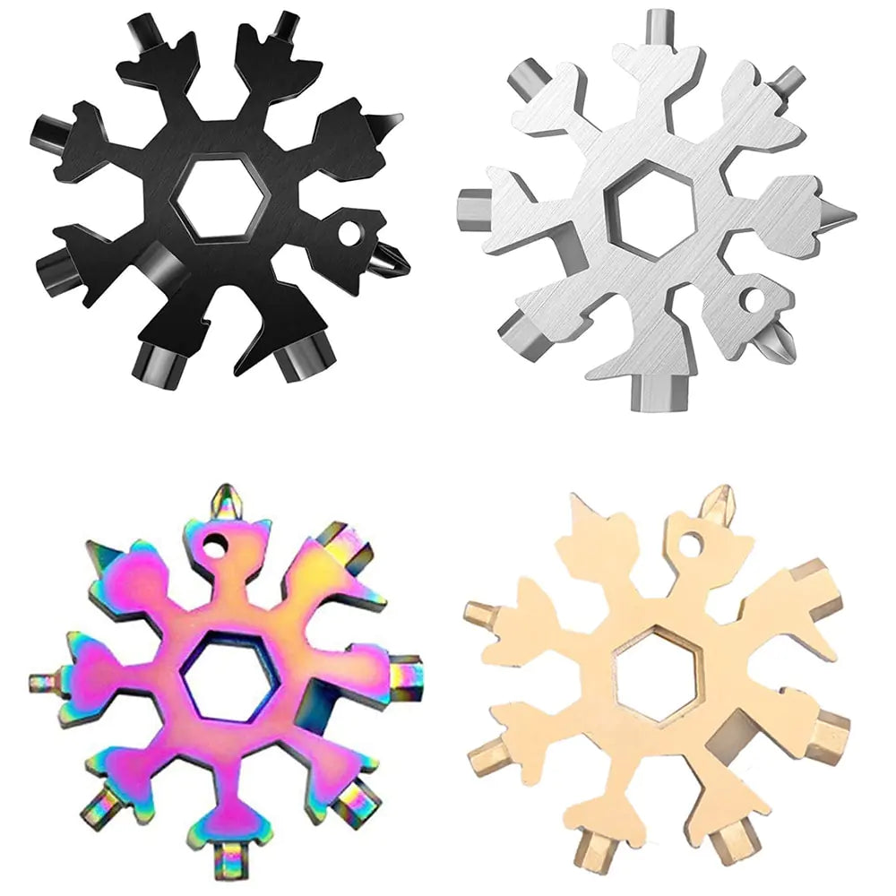 Snowflake Multipurpose Keyring