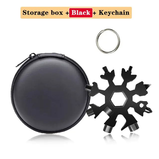 Snowflake Multipurpose Keyring