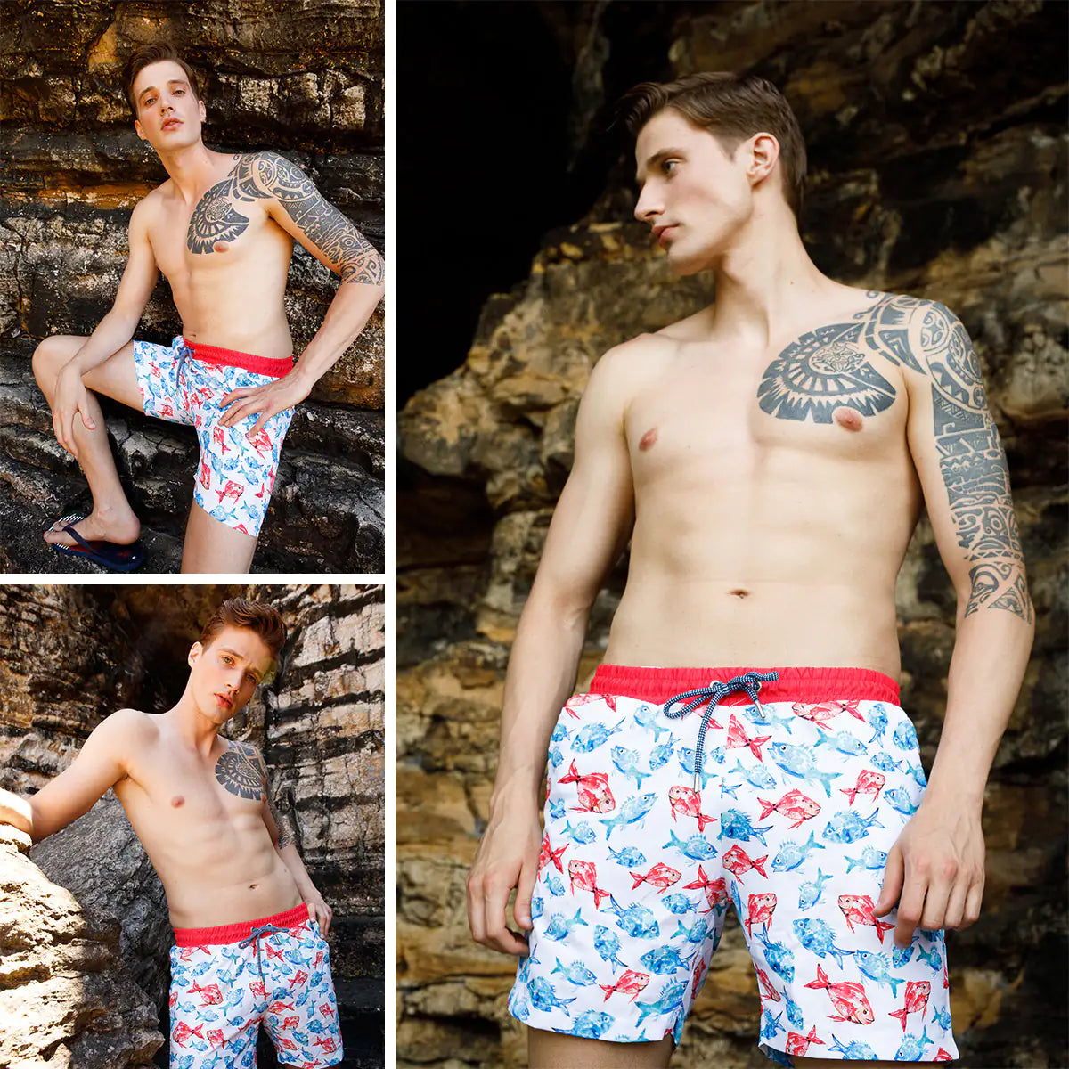 Anemoss Aquarium Swim Trunk