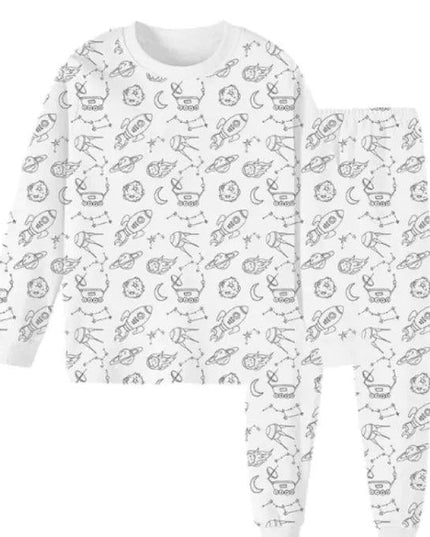 Children's Pajama Set Stick Figure