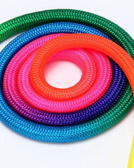Colorful Nylon Round Hand Holding Dog Rope Pets Supplies