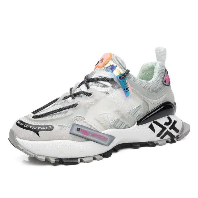 Sneakers Suede Genuine Leather